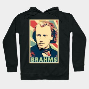 Johannes Brahms Vintage Colors Hoodie